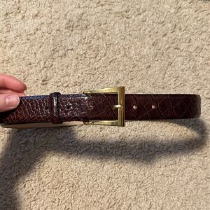 Cipriani leather belt